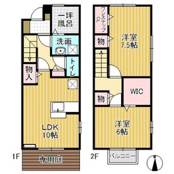 にゅうまごびれっじ C棟の物件間取画像